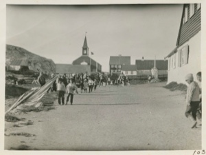 Image of Street with children at play